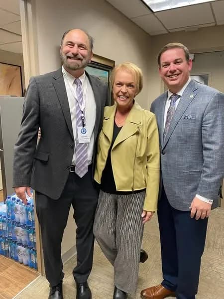 Dr. Willingham visits statehouse to lobby for Walker County Schools.